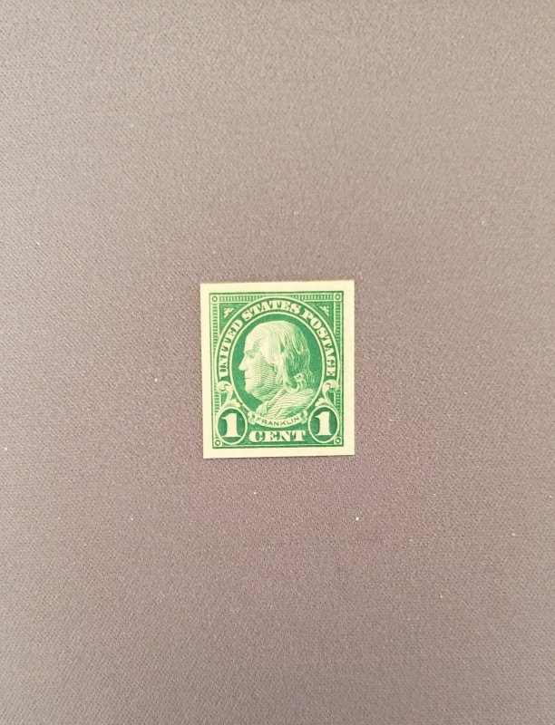 575, Franklin, Imperforate, Mint OGNH, VF, CV $19.00