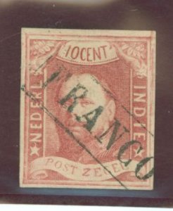 Netherlands Indies #1 Used Single