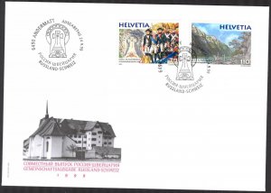Switzerland 1999 Crossing of the Alps by Russian Troops A. Suvorov FDC