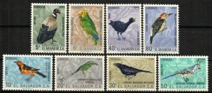Salvador, El Stamp C200-C207  - Birds 