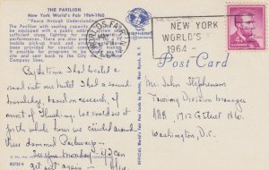 U.S. Scott 1036  on cover New York's Worlds Fair cancel