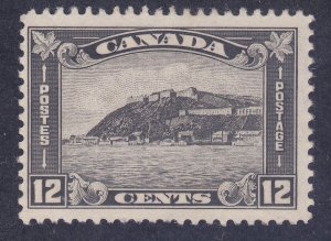 Canada 174 MNH OG 1930 12c Gran Black The Citadel Quebec VF Cv $60.00