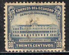 Ecuador 1944: Sc. # 439; Used Single Stamp