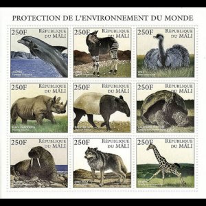 MALI 1997 - Scott# 828 Sheet-Wildlife NH