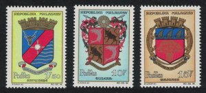 Malagasy Rep. Town Arms Part 1 1964 MNH SG#71-74