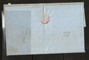 USA #1 Used Fine+ On Cover (Folded Letter) To Better MASS Destination