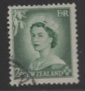 New Zealand Scott 291 Used  QE2 Stamp