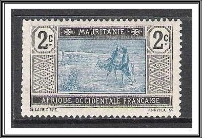 Mauritania #19 Crossing Desert MNH