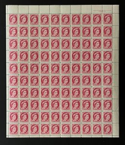 Canada 339p Sheet UR No. 2 F-VF MNH