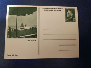 1950s Yugoslavia, Croatia - Crikvenica, 10 dinars unused Tito stationery