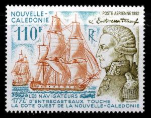 New Caledonia (NCE) Scott C238 MNH** tall ship stamp