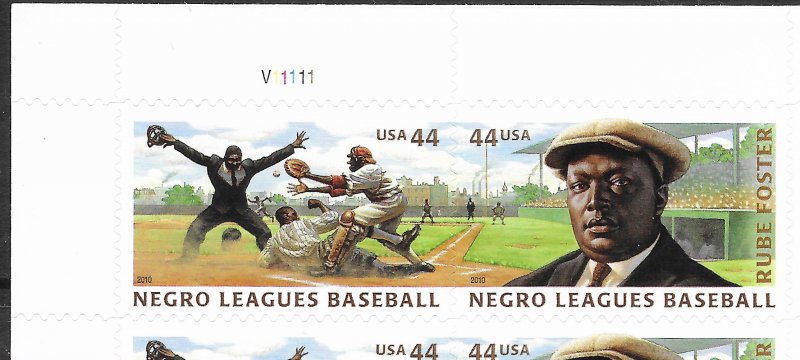 US #4466 MNH Sheet.  Negro Leagues Baseball.