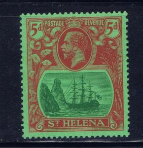 St Helena 84 Lightly Hinged 1927 issue Beautiful stamp