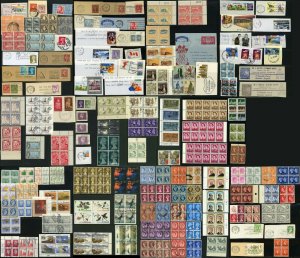 British Commonwealth Postage Stamp Block Collection Canada UK Australia Colonies