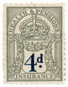 (I.B) George V Revenue : Health & Pensions Insurance 4d