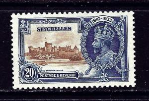 Seychelles 120 MH 1935 KGV Silver Jubilee