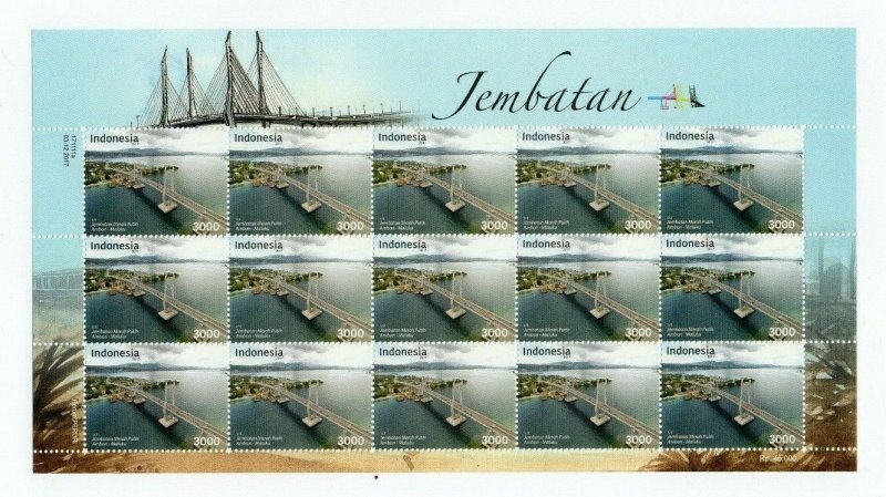 Indonesia Indonesie 2017 FS, Bridge Jembatan Merah Putih Ambon Maluku