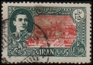 Iran 922 - Used - 1.50r Masdjid-i-Shah, Isfahan (1949)