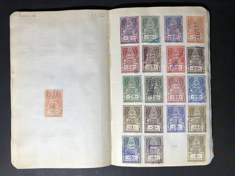 Argentina Revenue Stamps Mint/Used 1891-1932 (1600 Stamps)