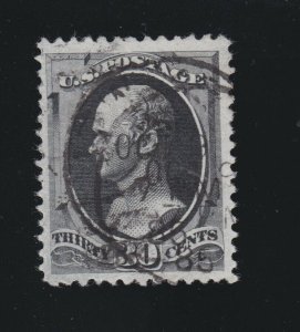 US 190 30c Hamilton Used VF-XF SCV $90