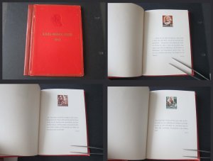 Germany 1953 Sc 144a-46a Booklet set MNH - Scarce