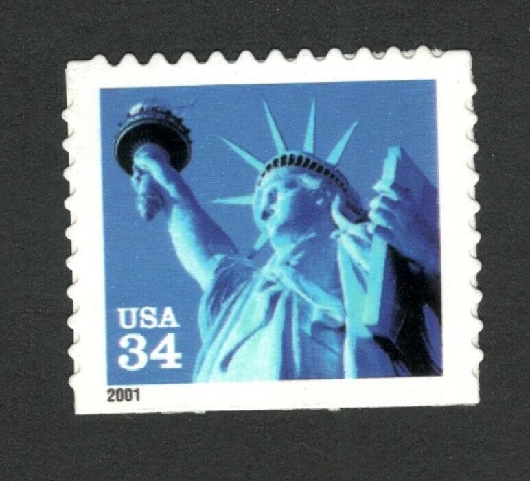 3485 Statue Of Liberty US Single Mint/nh (Free Shipping)