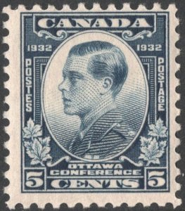 Canada SC#193 5¢ Duke of Windsor: Prince of Wales (1932) MLH