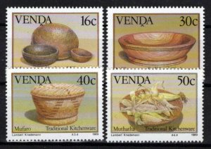 South Africa Venda 189-192 MNH Pottery Traditional Kitchenware ZAYIX 0424S0085M