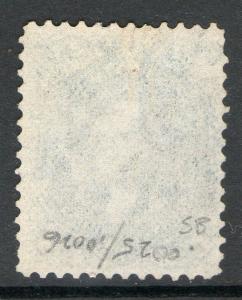 US Scott #70b Washington Stamp Steel Blue Rare San Francisco Cog Cancel 