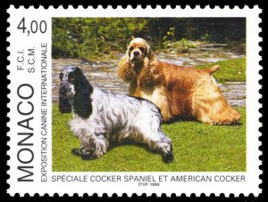 Monaco 1999 Dogs Scott #2108 Mint Never Hinged