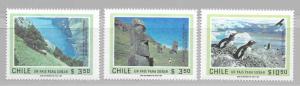 Chile 587-89 Scenes set MNH