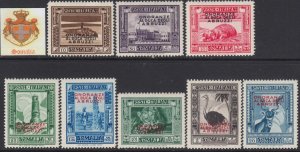 Italy Somalia n.185-192  cv 1000$ MNH** Onoranze al Duca degli Abruzzi