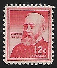 United States # 1045 - Benjamin Harrison - MNH