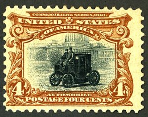 U.S. #296 MINT OG LH