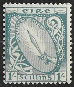 Ireland # 76  Sword of Light - 1sh.  (1)  Mint NH