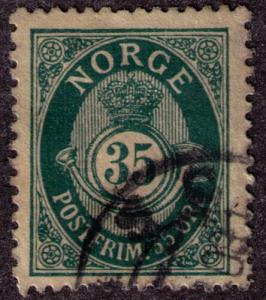 Norway # 56  Used  VF CDS Cat $ 8