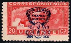 1937 Spain Civil War 20 Cent Special Delivery Ovp't. Viva España ...