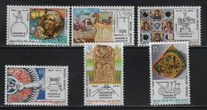 TUNISIA, 600-605   MNH SET