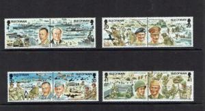 Isle of Man: 1994 50th Anniversary of D Day,  MNH set