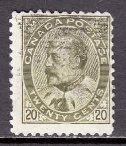 Canada - Scott #94 - Used - Pulled perf at left - SCV $50