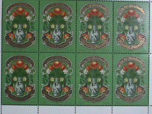 AUSTRIA 1995 SC#B362 STAMP DAY-OVERPRINT-TRILATERALE GMUNDEN'95- MH S/S VF