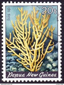 PAPUA NEW GUINEA 1983 20t Multicoloured Marine Life, Isis SP SG444 FU