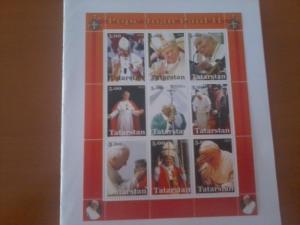 TATARSTAN SHEET POPE JOHN PAUL 