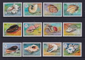 Aitutaki the 1974 Shells set to $1 MH