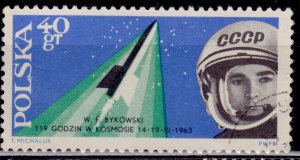 Poland 1963, Cosmonaut Space Flight, 40gr, cancelled