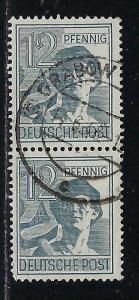 Germany AM Post Scott # 561, used, pair