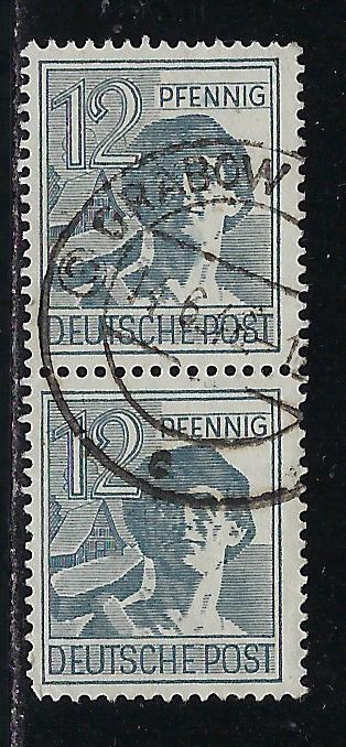 Germany AM Post Scott # 561, used, pair