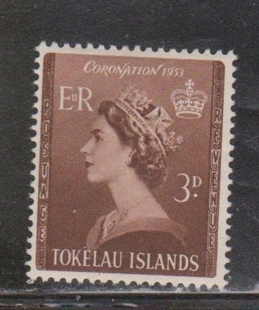 TOKELAU  Scott # 4 MH - QEII Coronation