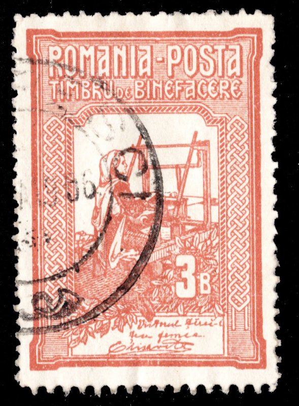 Romania Scott B5 Used.