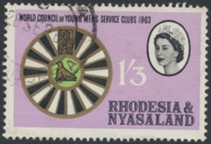 Rhodesia and Nyasaland SG 49  SC# 190 Used Men's Club see details & scans